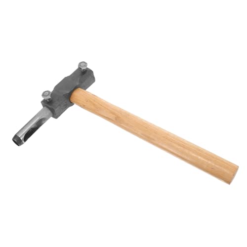 Toyvian Pilzpflanzhammer Holzstanzwerkzeug Doppelkopf Puncher für Pilz und Samenpflanzung Robustes Langlebiges Werkzeug und Eisen Benutzerfreundlich für Anfänger Geeignet von Toyvian