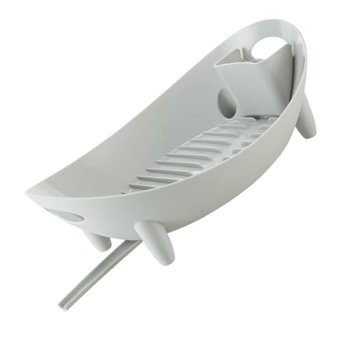 Toyvian Plastik Abtropfgestell für Geschirr mit Wasserdichtem Design Stabiles Küchenregal für Teller Schüsseln und Besteck Platzsparend und Vielseitig Geeignet für Arbeitsplatten Küche von Toyvian
