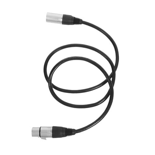 Toyvian Poliges Xlr Mikrofonkabel Male To Female Audiokabel Balanced Mic Kabel Kompatibel mit Mischpult und Lautsprechersystem für Studio und Bühne von Toyvian