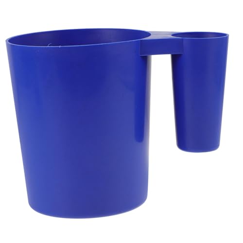 Toyvian Pool Schrubberschaufel Gartenpool Pools Sauberer Löffel Zum Reinigen Von Poolskimmern Wartung Kleiner Schwimmbecken Reinigungslöffel Poolzubehör Blauer Kunststoff von Toyvian