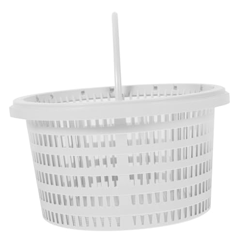 Toyvian Pool Skimmer Korb aus Robustem Kunststoff Wiederverwendbarer Filterkorb mit Aufhängelaschen Geeignet für Schwimmbad Restaurant und Waschbecken Ersatzteil für Einfache von Toyvian