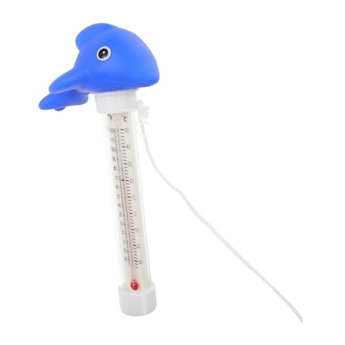 Toyvian Pool Thermometer mit Großem Digitaldisplay Schwimmendes Badewannenthermometer mit Kinderfreundlichem Cartoon-design Schnelle und Genaue Temperaturanzeige für Junge Mädchen Geeignet von Toyvian