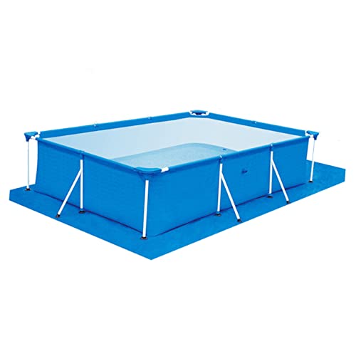Toyvian Poolabdeckung Pe Gewebe und Staubdicht für Rahmenpools und Aufblasbare Blau Schutzplane für Langlebige Nutzung zu Installieren von Toyvian