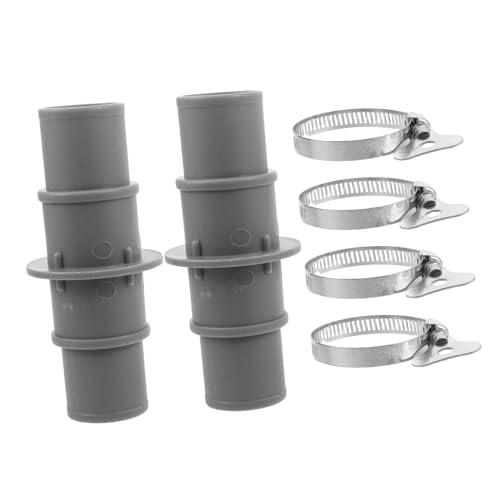 Toyvian Poolschlauch adapter Vakuumschlauch kupplung mit Griff klemmen für Schwimmbad sauger und Filterpumpen Langlebig Einfache Installation von Toyvian