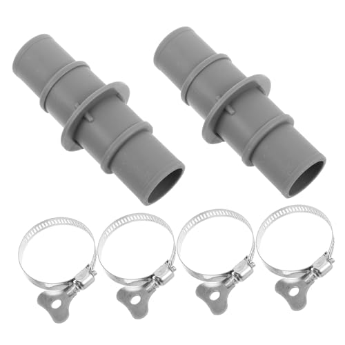 Toyvian Poolschlauch adapter mit Handgriff clips Kompatibel für Vakuumschlauchanschluss Langlebiger Schwimmbad schlauchverbinder für Filter Reinigungspumpen Toyvian Poolschlauch adapter mit Handgriff clips Kompatibel für Vakuumschlauchanschluss Langlebiger Schwimmbad schlauchverbinder für Filter Reinigungspumpen von Toyvian