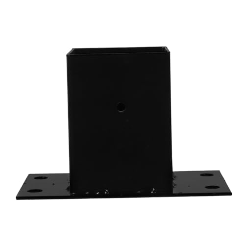 Toyvian Poststützenhalter Metall Robuster Deckpfostenfuß Wetterfester Pfostenhalter für Gartenpavillon Zaun und Briefkasten Stabile Pfostenstütze Einfach zu Montieren Schwarz Einzeln Toyvian Poststützenhalter Metall Robuster Deckpfostenfuß Wetterfester Pfostenhalter für Gartenpavillon Zaun und Briefkasten Stabile Pfostenstütze Einfach zu Montieren Schwarz Einzeln von Toyvian