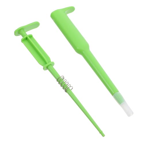 Toyvian Präziser Push Style Haustier Medikamentenspender für Katzen und Hunde Flüssiges Medikamentenfütterungsgerät mit Dosierkontrolle Geeignet für Kleine bis Große Haustiere von Toyvian