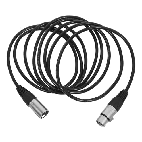 Toyvian Professionelles Xlr Mikrofonkabel Männlich zu Weiblich Balanced Audioverlängerungskabel für Studio Podcast Mixer Bühnenbeleuchtung Robustes Heavy Duty Kabel Schwarz Toyvian Professionelles Xlr Mikrofonkabel Männlich zu Weiblich Balanced Audioverlängerungskabel für Studio Podcast Mixer Bühnenbeleuchtung Robustes Heavy Duty Kabel Schwarz von Toyvian