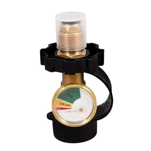 Toyvian Propangas Adapter Connector aus Robustem Metall mit Sicherheits automatikabschaltung Einfacher Installation Geeignet für Propantanks Professioneller Druckminderer für Heizung und Toyvian Propangas Adapter Connector aus Robustem Metall mit Sicherheits automatikabschaltung Einfacher Installation Geeignet für Propantanks Professioneller Druckminderer für Heizung und von Toyvian