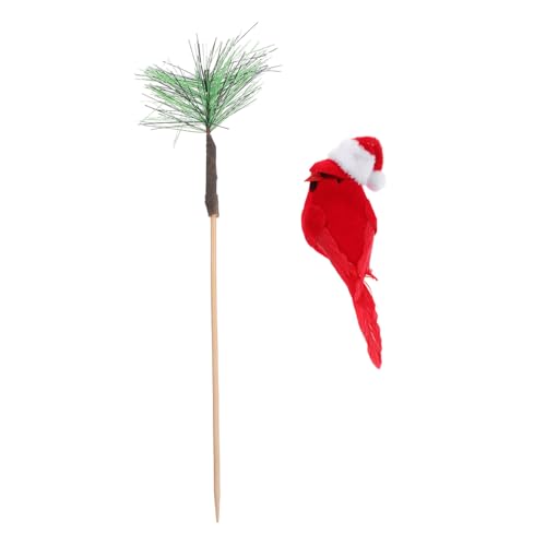 Toyvian Realistischer Roter Vogel mit Clip Wetterfeste Weihnachtsbaumdekoration Langlebige Gartenfigur Detailgetreue Vogelfigur für Festliche Innen und Außendekoration Toyvian Realistischer Roter Vogel mit Clip Wetterfeste Weihnachtsbaumdekoration Langlebige Gartenfigur Detailgetreue Vogelfigur für Festliche Innen und Außendekoration von Toyvian