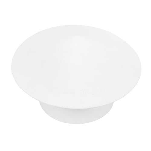 Toyvian Regenhut Dach Kaminhaube Regenschutzkappe regenfester Regenkappenentlüftung Regenhaube Rohrkappenabdeckung Regenkappen für Schornstein Schornsteinkappen für draußen PVC Weiß von Toyvian