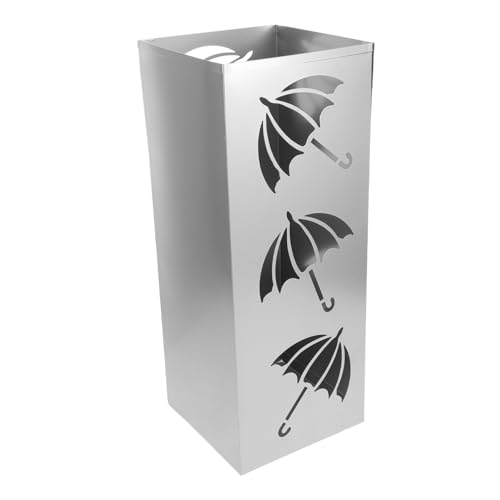 Toyvian Regenschirmständer Metall Eleganter Regenschirm Aufbewahrungseimer für Eingangsbereich Vielseitig Einsetzbar für Gerade und Faltbare Regenschirme Platzsparend und Robust Toyvian Regenschirmständer Metall Eleganter Regenschirm Aufbewahrungseimer für Eingangsbereich Vielseitig Einsetzbar für Gerade und Faltbare Regenschirme Platzsparend und Robust von Toyvian