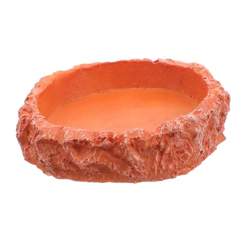 Toyvian Reptilien Futterschale aus Leichtem Harz Rutschfestes Design Verhindert Verschütten Geeignet als Wassernapf für Schildkröten Eidechsen und Kleine Haustiere Einfach zu Reinigen Toyvian Reptilien Futterschale aus Leichtem Harz Rutschfestes Design Verhindert Verschütten Geeignet als Wassernapf für Schildkröten Eidechsen und Kleine Haustiere Einfach zu Reinigen von Toyvian