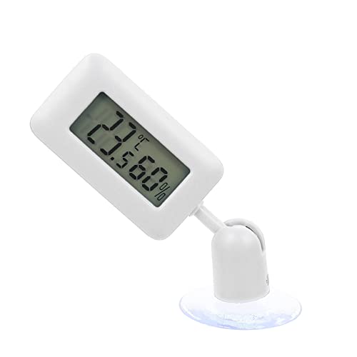 Toyvian Reptilien Thermometer mit Rotation und Saugnapf Digitales Temperatur und Hygrometer für Leopard Gecko Terrarien Bärtige Drachen und Andere Reptilien Weißes Design Toyvian Reptilien Thermometer mit Rotation und Saugnapf Digitales Temperatur und Hygrometer für Leopard Gecko Terrarien Bärtige Drachen und Andere Reptilien Weißes Design von Toyvian