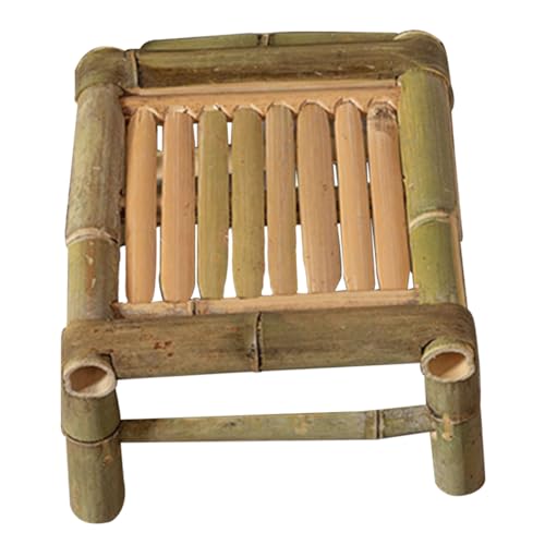 Toyvian Retro Bambushocker Natürlicher Handgefertigter Chinesischer Bambusstuhl Stabiles Umweltfreundliches Sitzmöbel für Zuhause Büro Garten und Vielseitige Dekoration Toyvian Retro Bambushocker Natürlicher Handgefertigter Chinesischer Bambusstuhl Stabiles Umweltfreundliches Sitzmöbel für Zuhause Büro Garten und Vielseitige Dekoration von Toyvian