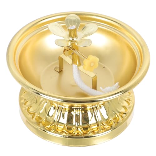 Toyvian Retro Butterlampenhalter aus Legierung Vintage Stil Robuster Öl lampenständer für Buddhistische Tempel und Wohnräume Geeignet für Teelichter und Votivkerzen Dekoratives Toyvian Retro Butterlampenhalter aus Legierung Vintage Stil Robuster Öl lampenständer für Buddhistische Tempel und Wohnräume Geeignet für Teelichter und Votivkerzen Dekoratives von Toyvian