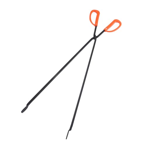 Toyvian Robuste Feuerzange Ergonomischem Griff Hitzebeständig und Langlebig Praktische Kohlezange für Kamin Grill Lagerfeuer Vielseitig Einsetzbar im Haushalt und Outdoor bereich von Toyvian