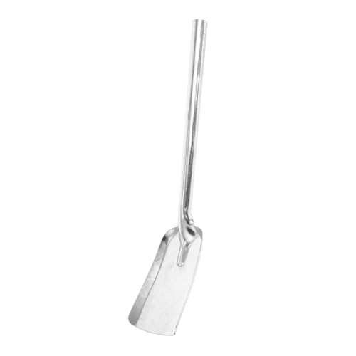 Toyvian Robuste Ofenschaufel aus Dickem Gusseisen mit Langem Griff Ascheschaufel für Kamin und Grill Multifunktionale Kohleschaufel Umweltfreundlich Tragbar und Platzsparend für Haushalt von Toyvian