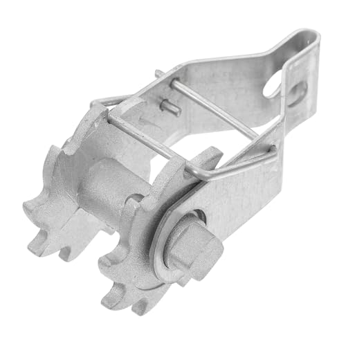 Toyvian Robuster Drahtseil Spanner aus Metall Praktischer Drahtseil Spanner mit Einzelloch Verstellbarer Spannmechanismus Vielseitig Einsetzbar für Gartenzäune Weidezäune und von Toyvian