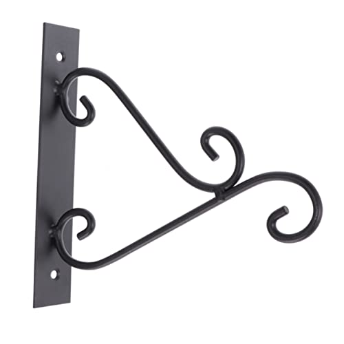 Toyvian Robuster Eisen Wandhaken für Laternen und Pflanzen Kleiner Schwarzer Hängehalter für Garten Terrasse Vogelhäuser Blumentöpfe Windspiele Vielseitig Einsetzbarer Dekohaken Toyvian Robuster Eisen Wandhaken für Laternen und Pflanzen Kleiner Schwarzer Hängehalter für Garten Terrasse Vogelhäuser Blumentöpfe Windspiele Vielseitig Einsetzbarer Dekohaken von Toyvian