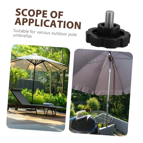 Toyvian Robuster Schraubknopf für Sonnenschirmfuß Ersatz Handgriff aus Langlebigem Material Kompatibel mit Marktschirmen und Patio Schirmen Witterungsbeständig für Outdoor und Toyvian Robuster Schraubknopf für Sonnenschirmfuß Ersatz Handgriff aus Langlebigem Material Kompatibel mit Marktschirmen und Patio Schirmen Witterungsbeständig für Outdoor und von Toyvian