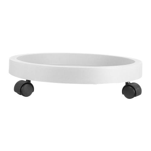 Toyvian Rollbarer Pflanzenständer Mit Rädern Pflanzgefäß Tablett Mobile Basis Für Blumentöpfe Robustes Design Lösung Für Innen von Toyvian