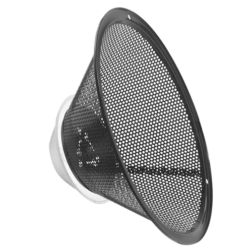 Toyvian Runder Dunstabzugshaubenfilter Blau mit Ölauffangbecher Fettabweisendes Metallnetz Kompatibel mit Verschiedenen Haubenmodellen Leicht zu Reinigen Langlebiges Eisenmaterial von Toyvian