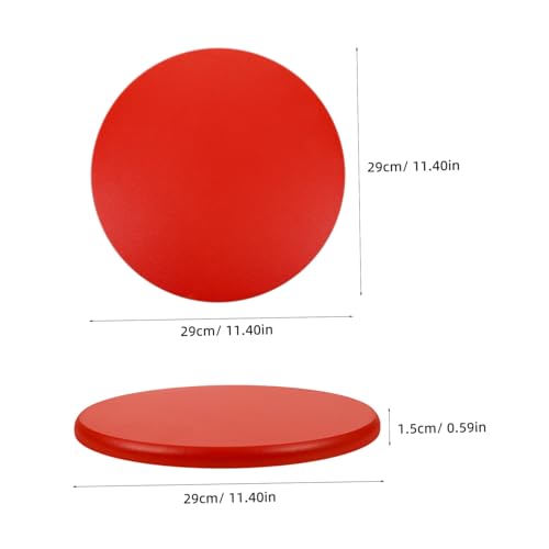 Toyvian Runder Hocker Sitzfläche Ersatz Sitzplatte Robust Langlebig aus hochwertigem Material für Barhocker Sitzteil Küchenstuhl Stuhl Ersatzteil Rund Sitzkissen aus stabilem Material von Toyvian