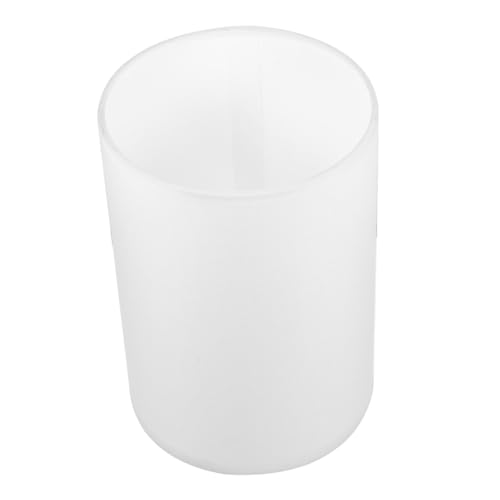 Toyvian Runder Lampenschirm aus Leinwand und Eisen Lampenschirm Ersatz für Tisch Stehleuchten Beige Robust und Stilvoll für Wohnzimmer Schlafzimmer Hotel Birnendurchmesser Geeignet von Toyvian