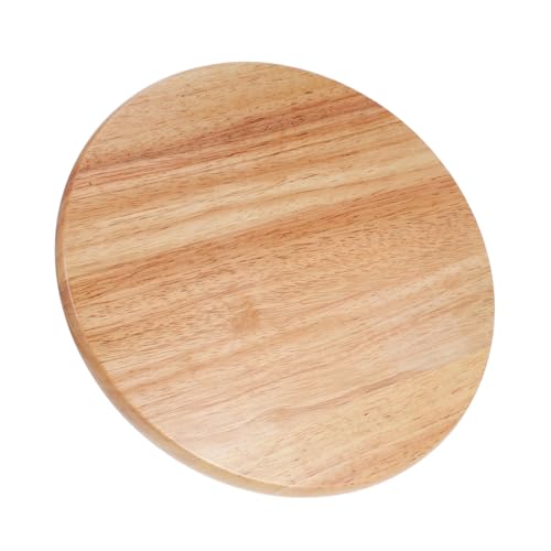 Toyvian Runder Massivholz Hockerersatz Sitzfläche Langlebiges Holzbrett mit Glatter Pflegeleichter Oberfläche Natürliche Holzoptik für Barhocker Esszimmer und Restaurant Toyvian Runder Massivholz Hockerersatz Sitzfläche Langlebiges Holzbrett mit Glatter Pflegeleichter Oberfläche Natürliche Holzoptik für Barhocker Esszimmer und Restaurant von Toyvian