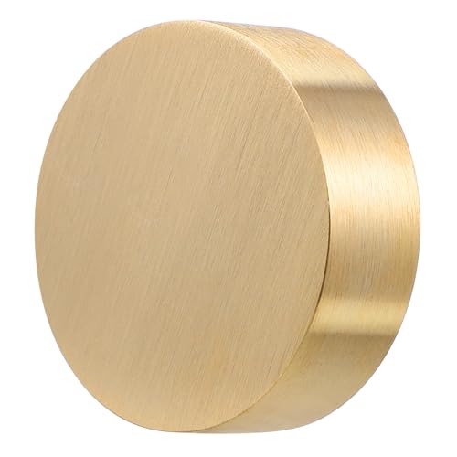 Toyvian Runder Messing Briefbeschwerer Mittelgroß Solides Design Leicht Tragbar Für Kalligraphie Malerei Büro Zuhause Dekor von Toyvian