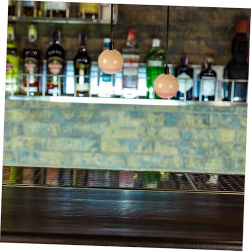 Toyvian Runder Vintage Glas Lampenschirm Durchmesser Höhe Doppelloch Ersatzschirm für Pendelleuchte Tisch Stehlampe Rosa Kugel-lampenschirm für Gemütliche Beleuchtung und Retro-Stimmung Toyvian Runder Vintage Glas Lampenschirm Durchmesser Höhe Doppelloch Ersatzschirm für Pendelleuchte Tisch Stehlampe Rosa Kugel-lampenschirm für Gemütliche Beleuchtung und Retro-Stimmung von Toyvian