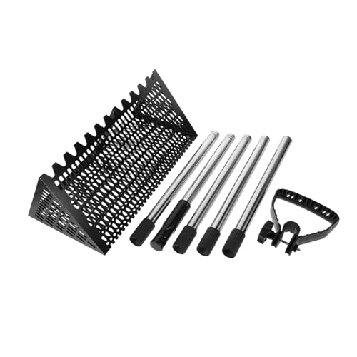 Toyvian Sand Sifter Sand Schaufel Robustem Carbonstahl Abnehmbar Multifunktional für Strand Schatzsuche Muschelsammlung Vielseitiges Sandwerkzeug für Strand von Toyvian