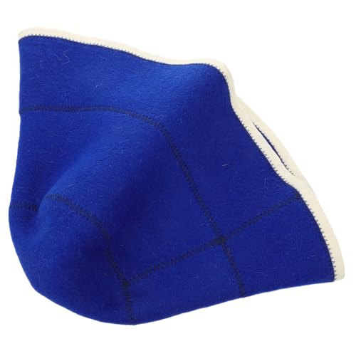 Toyvian Saunahut aus Hochwertiger Wolle Wasserabsorbierend und Hitzebeständig Bequemes Design für Damen Geeignet für Saunaräume und Dampfbäder Wiederverwendbar Passform für Langes Haar von Toyvian