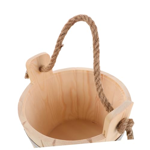 Toyvian Saunakübel mit Schöpfkelle Hitzebeständiger Eimer mit Innenfutter und Tragegriff Tragbares Sauna für Bad Dampfsauna Vielseitig als Wasserlöffel und Garteneimer Geeignet Toyvian Saunakübel mit Schöpfkelle Hitzebeständiger Eimer mit Innenfutter und Tragegriff Tragbares Sauna für Bad Dampfsauna Vielseitig als Wasserlöffel und Garteneimer Geeignet von Toyvian