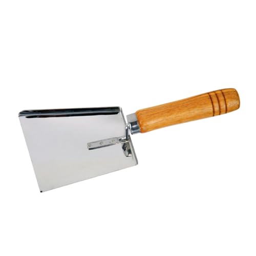 Toyvian Schaufel Beehive Cleaner Werkzeug mit Ergonomischem Griff Rostfrei Langlebig für Bienenstockreinigung und Wachsabschabung bei Imkereibedarf Anfänger Geeignet von Toyvian