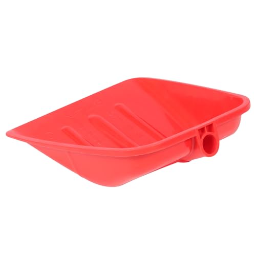 Toyvian Schaufelkopf Ersatz Schneeschaufel Robust Vielseitig für Schnee Tierfutter Gartenarbeit Leicht Frostbeständig Ergonomisch Rot von Toyvian