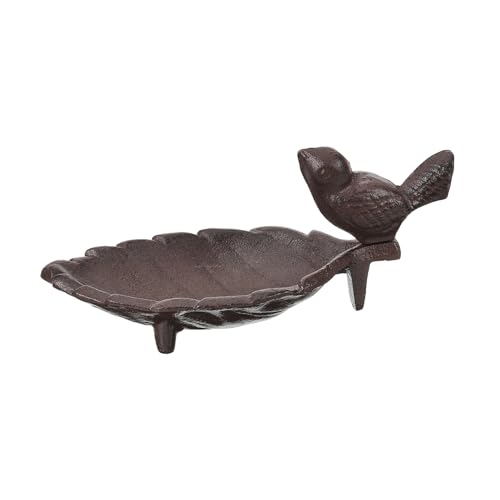 Toyvian Schmiedeeiserner Vogelhäuschen Outdoor- Vogelhändler Tablett Garten Vogelhäuschen Im Freien Draußen Vogel Fütterer Vogelsamen Futterspender Vogel- Metall Toyvian Schmiedeeiserner Vogelhäuschen Outdoor- Vogelhändler Tablett Garten Vogelhäuschen Im Freien Draußen Vogel Fütterer Vogelsamen Futterspender Vogel- Metall von Toyvian