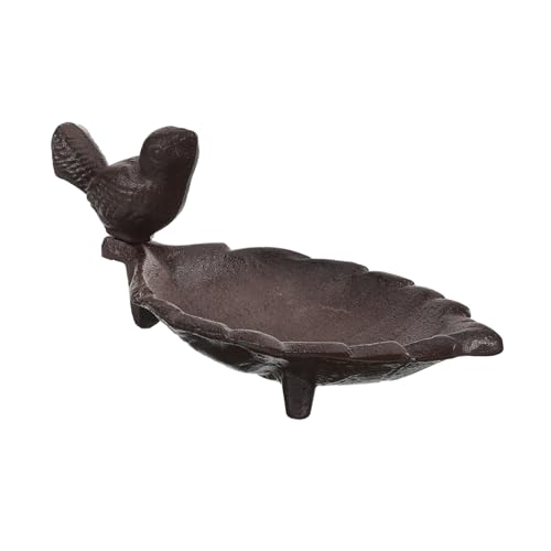 Toyvian Schmiedeeiserner Vogelhäuschen Vogel Fütterer Futterspender Vogelhändler Tablett Outdoor- Fangen Im Freien Vogel- Draußen Vogelfütterer Essen Garten Vogelhäuschen Metall Toyvian Schmiedeeiserner Vogelhäuschen Vogel Fütterer Futterspender Vogelhändler Tablett Outdoor- Fangen Im Freien Vogel- Draußen Vogelfütterer Essen Garten Vogelhäuschen Metall von Toyvian