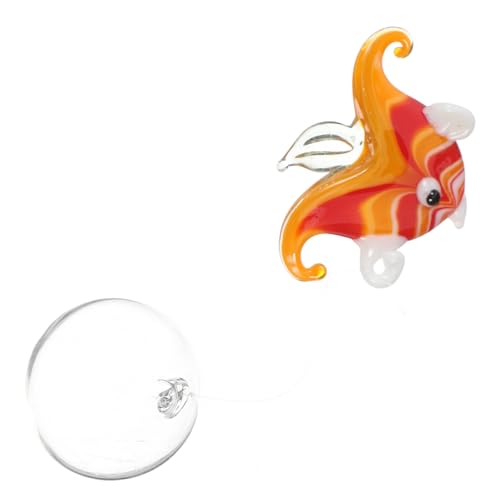 Toyvian Schwimmende Glasfische Aquarium-deko Modelle Marine Hängend Einfache Installation Sicher für Fische Geeignet Lebensechte Simulation Teich und Wasserlandschaft von Toyvian