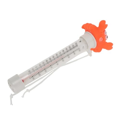 Toyvian Schwimmendes Poolthermometer mit Genauem Wasser Temperaturmesser Robustes Badethermometer für Schwimmbäder Badewannen Teiche und Kinderfreundliches Design Leicht und Langlebig Toyvian Schwimmendes Poolthermometer mit Genauem Wasser Temperaturmesser Robustes Badethermometer für Schwimmbäder Badewannen Teiche und Kinderfreundliches Design Leicht und Langlebig von Toyvian