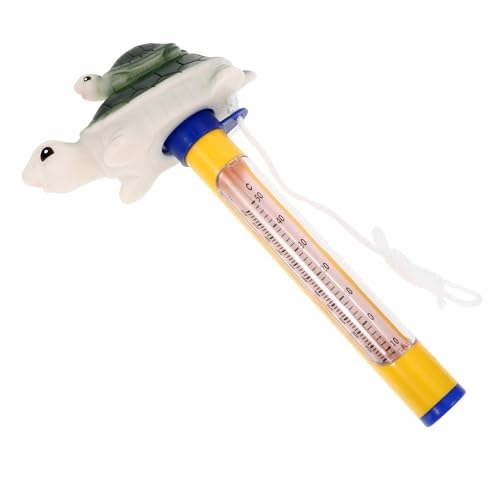 Toyvian Schwimmendes Wasserthermometer Form Schildkröte Präzises Thermometer für Swimmingpool Badewanne und Spa mit Einfacher Ablesung Celsius und Fahrenheit Bruchsicher und Langlebig Toyvian Schwimmendes Wasserthermometer Form Schildkröte Präzises Thermometer für Swimmingpool Badewanne und Spa mit Einfacher Ablesung Celsius und Fahrenheit Bruchsicher und Langlebig von Toyvian