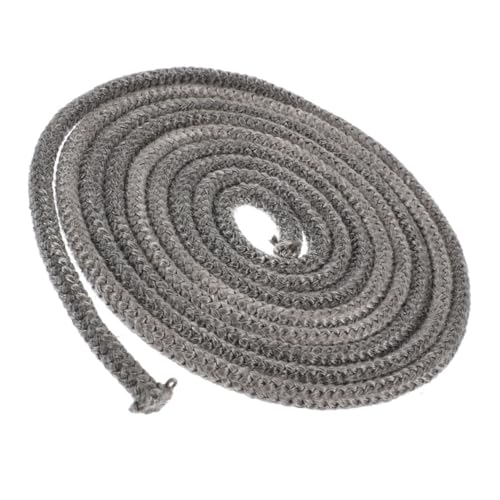 Toyvian Selbstklebende Dichtschnur für Holzofen Türdichtung Hitzebeständigem Glasfasergewebe Flache Ofendichtung für Kamin und Holzherd Einfache Passend Toyvian Selbstklebende Dichtschnur für Holzofen Türdichtung Hitzebeständigem Glasfasergewebe Flache Ofendichtung für Kamin und Holzherd Einfache Passend von Toyvian