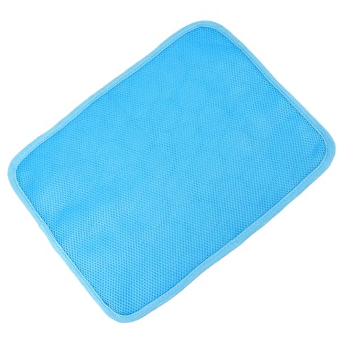 Toyvian Selbstkühlende Pet Cooling Mat mit Ice Silk Saugfähig für Hunde Katzen für Sommer Outdoor und Reisen Atmungsaktiv Xs von Toyvian