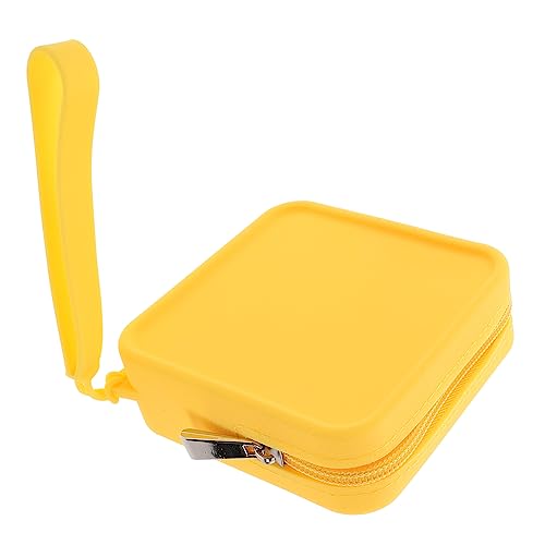 Toyvian Silicon Hunde Leckerlitasche Tragbarer Futterbeutel für Hundetraining Snacktasche mit Reißverschluss und Handgelenkschlaufe für und Training von Toyvian