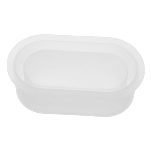 Toyvian Silikonform Blumentopf Oval DIY Gießform Mehrzweck Pflanzerform Wiederverwendbar Einfach zu Reinigen für Garten Sukkulenten Basteln und Dekoration von Toyvian