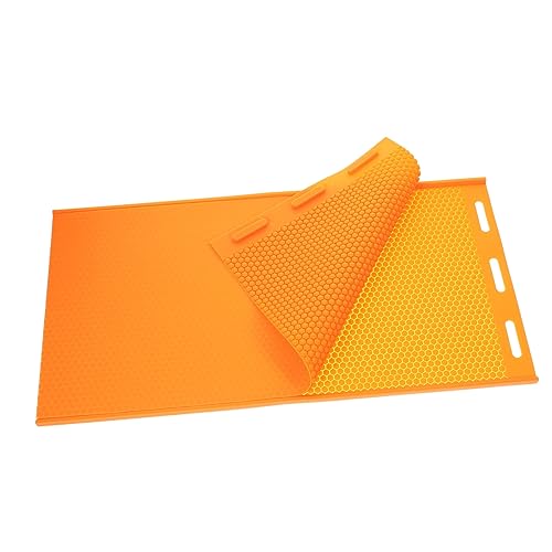 Toyvian Silikonform für Bienenwachsplatten Flexible DIY Bienenwachs Pressempfrosser Form Langlebig Reinigen für Kerzenherstellung und Imkereizubehör Toyvian Silikonform für Bienenwachsplatten Flexible DIY Bienenwachs Pressempfrosser Form Langlebig Reinigen für Kerzenherstellung und Imkereizubehör von Toyvian