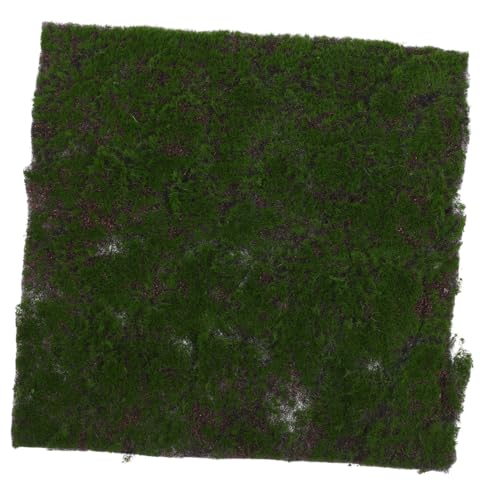 Toyvian Simulierter Moosrasen kunstgras deko rasenmatte Grüne Pflanzen Dekoration Graswand Dekoration Gras Teppich Graswand-Hintergrund gefälschter Grasteppich Kunstrasen Perlenbaumwolle von Toyvian