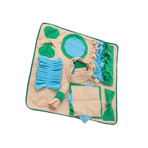 Toyvian Snuffle Mat für Hunde Kreative Futtermatte aus Sicherem Langlebigem Material Training für Langsames Fressen und Suchverhalten Geeignet für Kleine bis Große Hunde Fördert Gesunde Toyvian Snuffle Mat für Hunde Kreative Futtermatte aus Sicherem Langlebigem Material Training für Langsames Fressen und Suchverhalten Geeignet für Kleine bis Große Hunde Fördert Gesunde von Toyvian