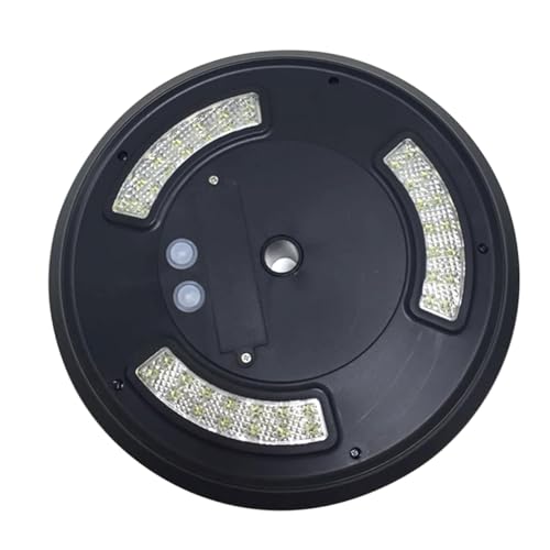 Toyvian Solar Power Fahnenmast Licht LEDs Solarlicht für Außenbereich Energieeffizient und Einfache Installation Langlebig und Wetterfest von Toyvian